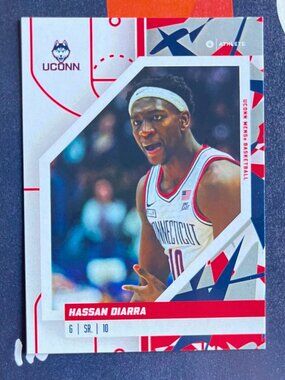 2023-24 ONIT UConn Hassan Diarra Base #7 NIL Card
